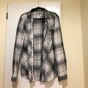 Men's express button down