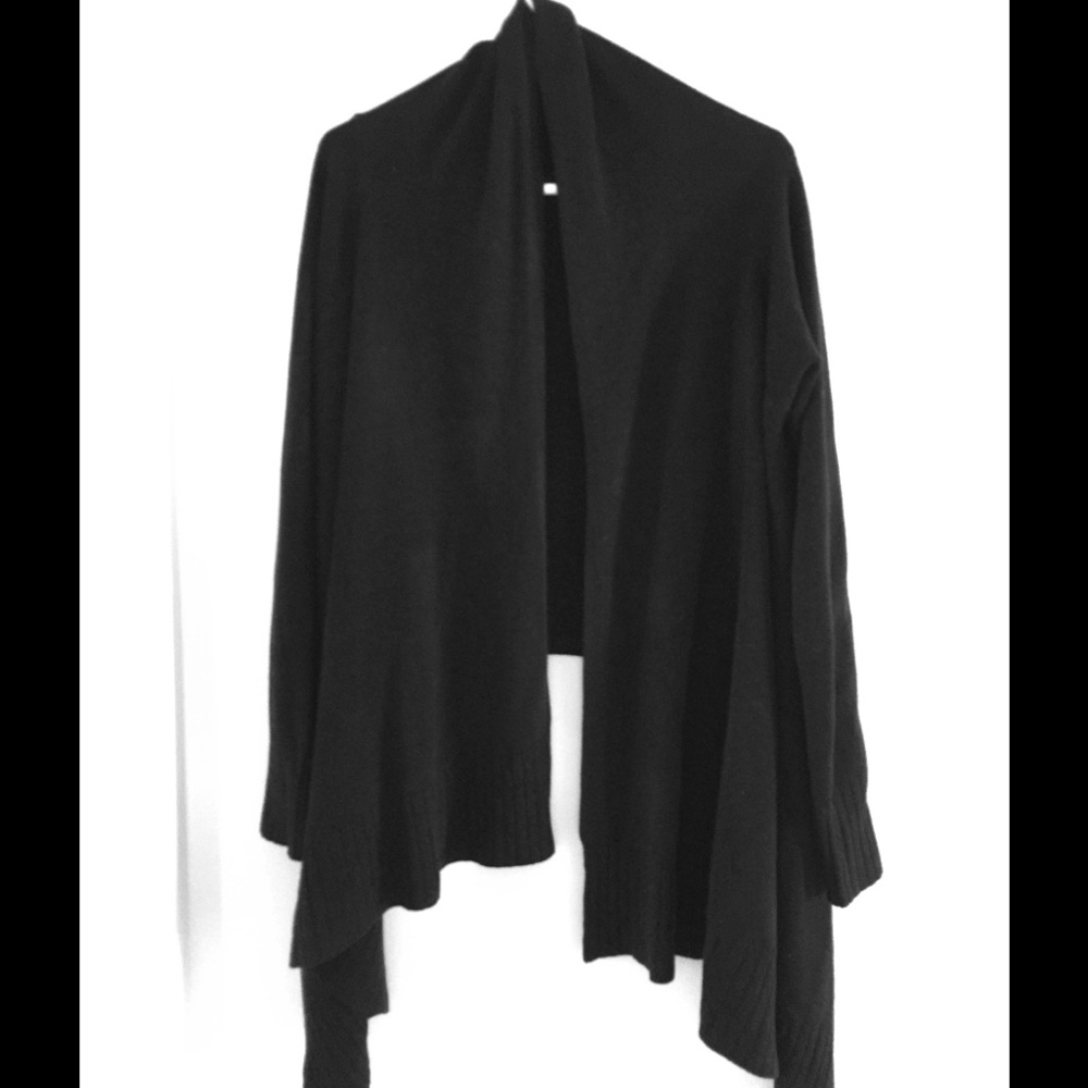 Oversized cardigan wrap