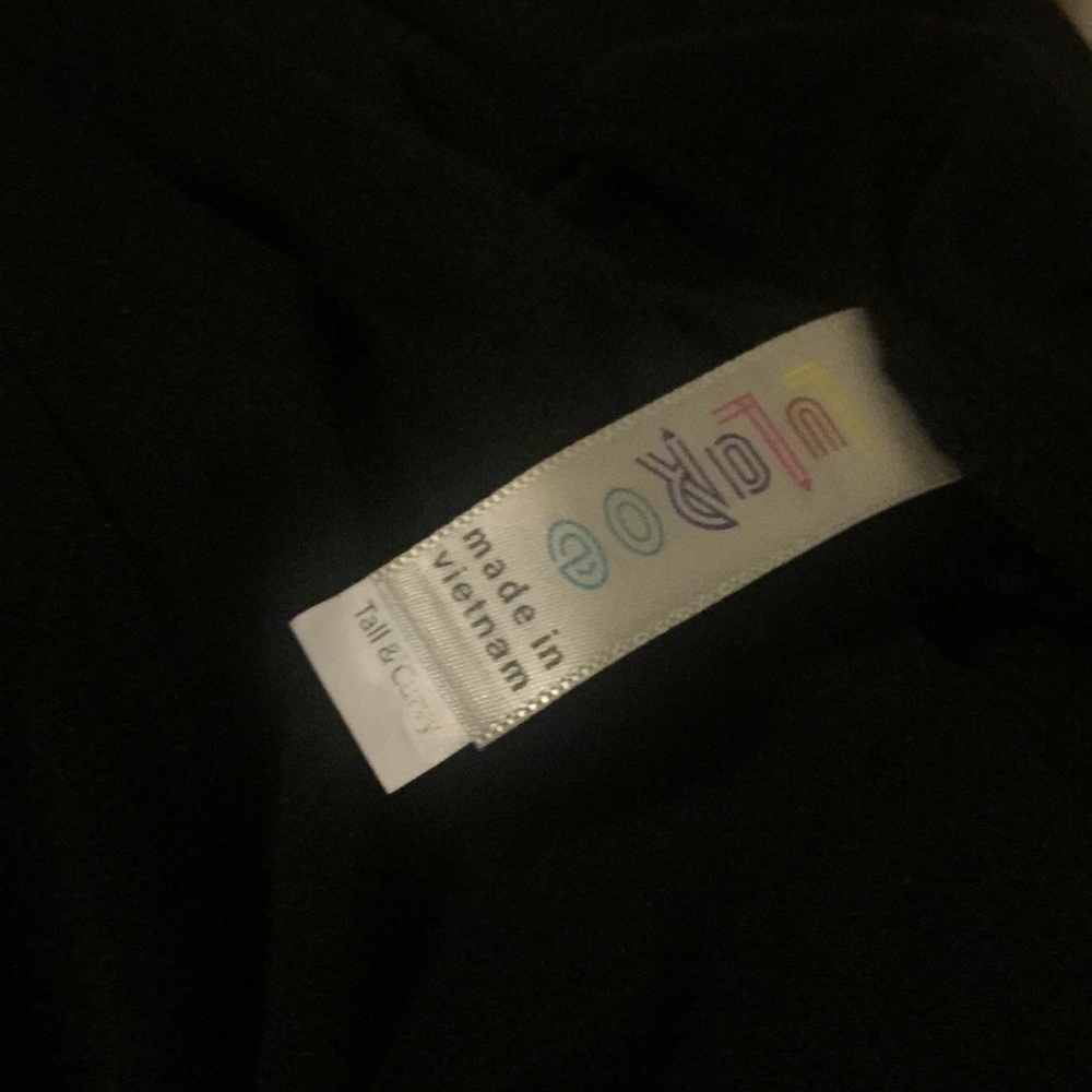Solid BLACK LuLaRoe leggings