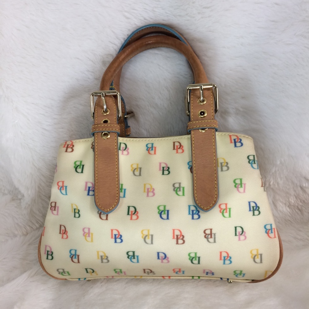 Dooney & Bourke Ivory Multi Color Girls Purse