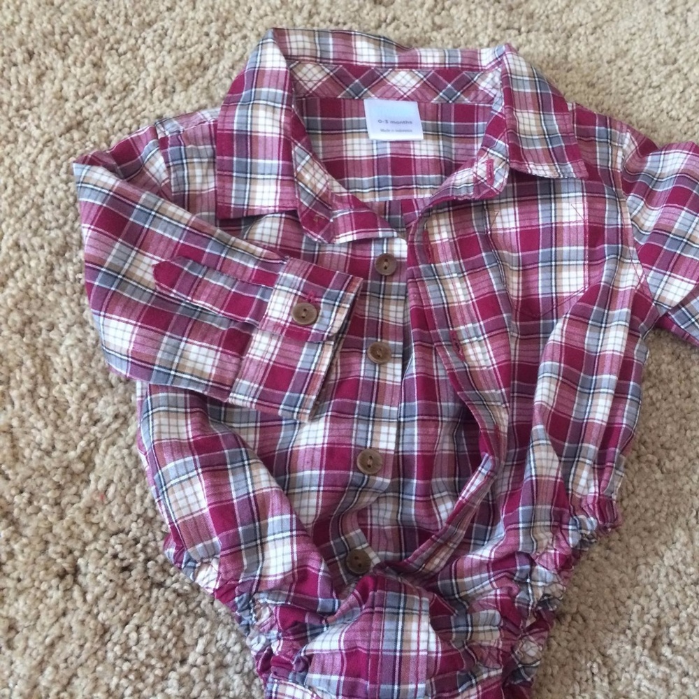 0-3 mo Gymboree Button down
