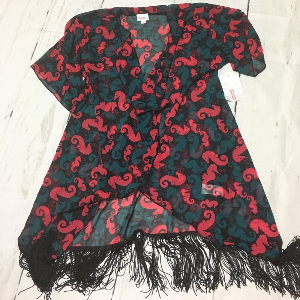 LuLaRoe Sea Horse Monroe - Picture 1 of 4
