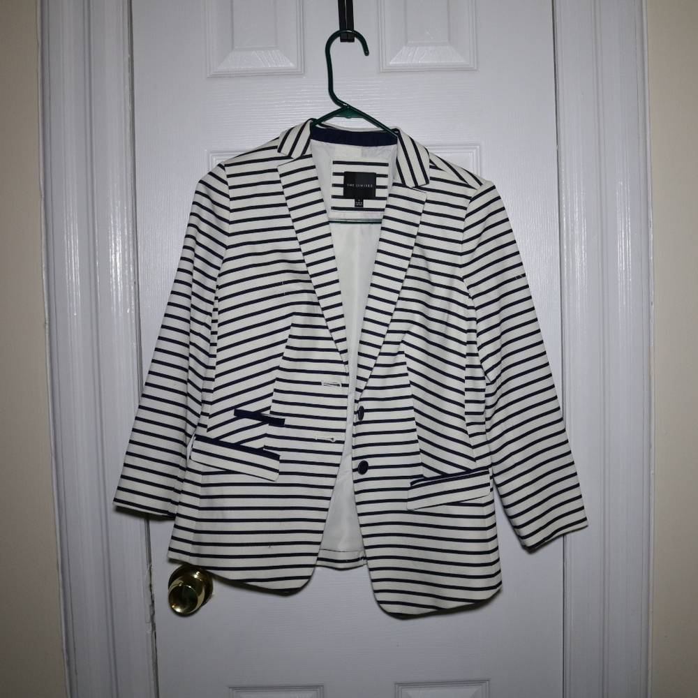 The Limited: Striped Blazer **NEVER WORN**