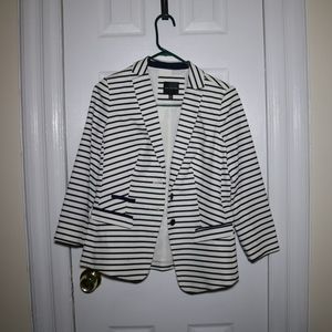 The Limited: Striped Blazer **NEVER WORN**