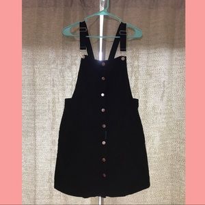 Black Overall Dress