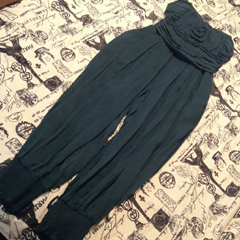 Strapless jumpsuit