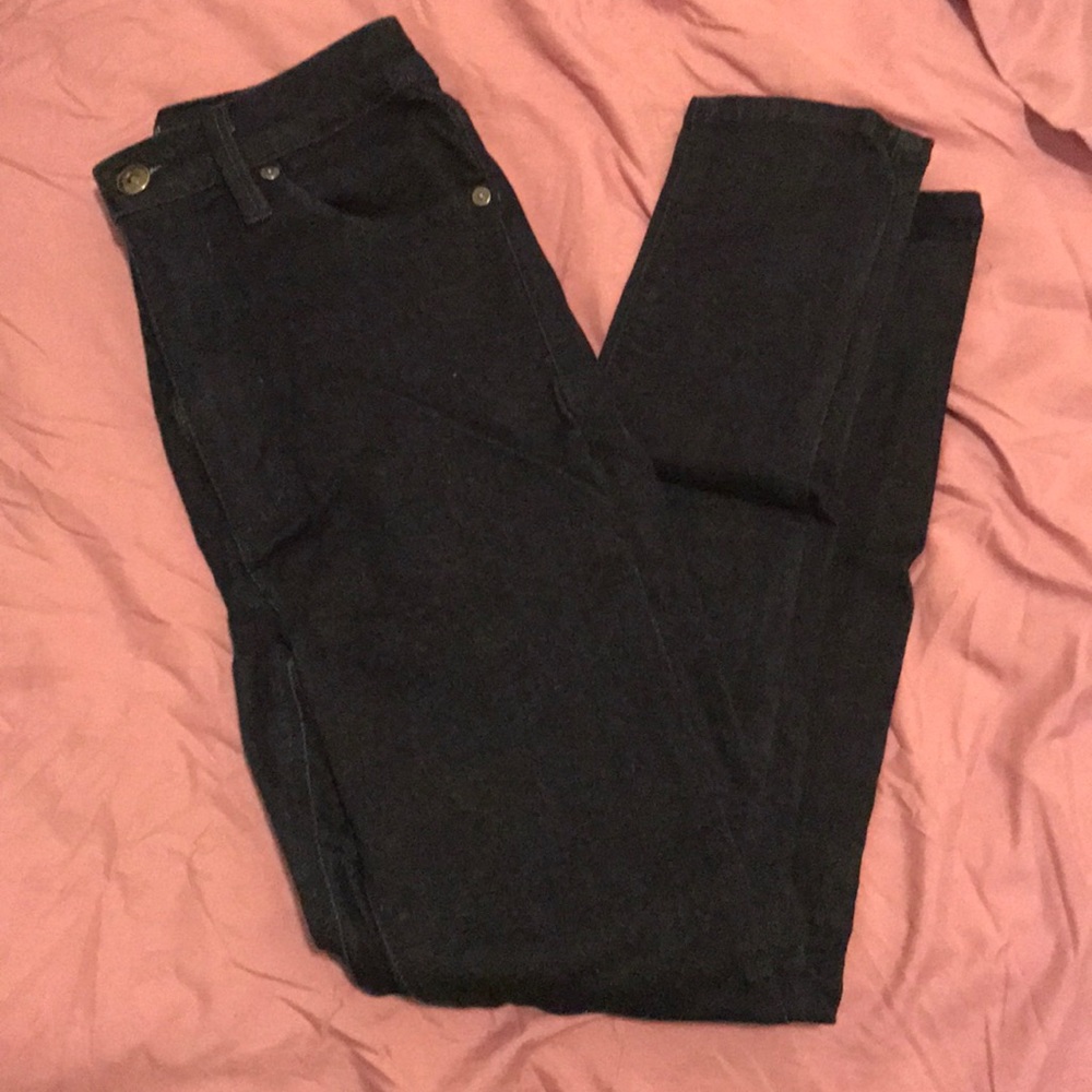 Deep navy just black jeans