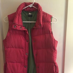 J. Crew down vest