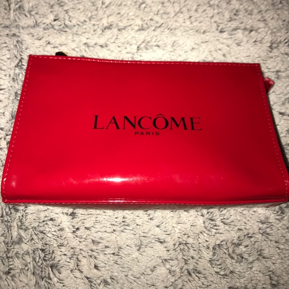 Classy Red Lancôme Cosmetic Pouch - Picture 1 of 7