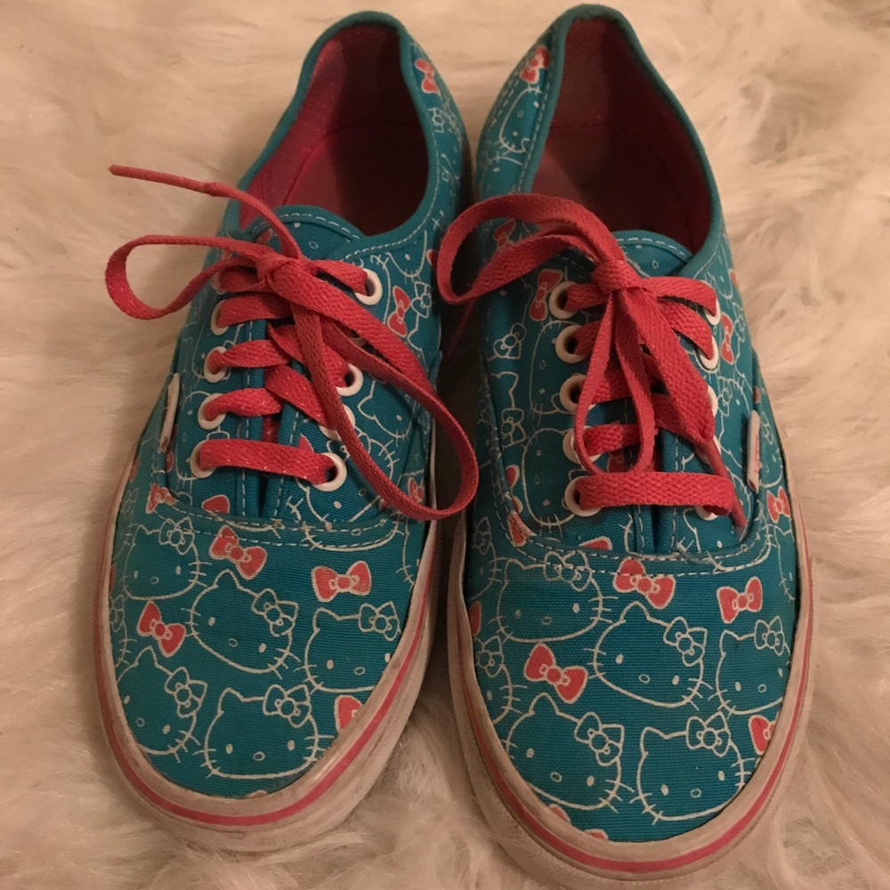 Hello kitty vans ladies 8