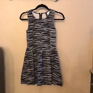 Black and White Dress