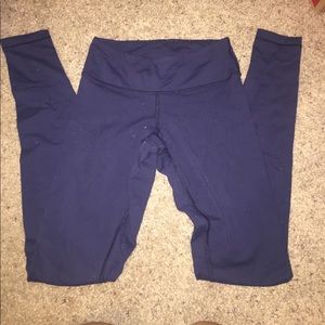 Navy blue lululemon underwunder pants