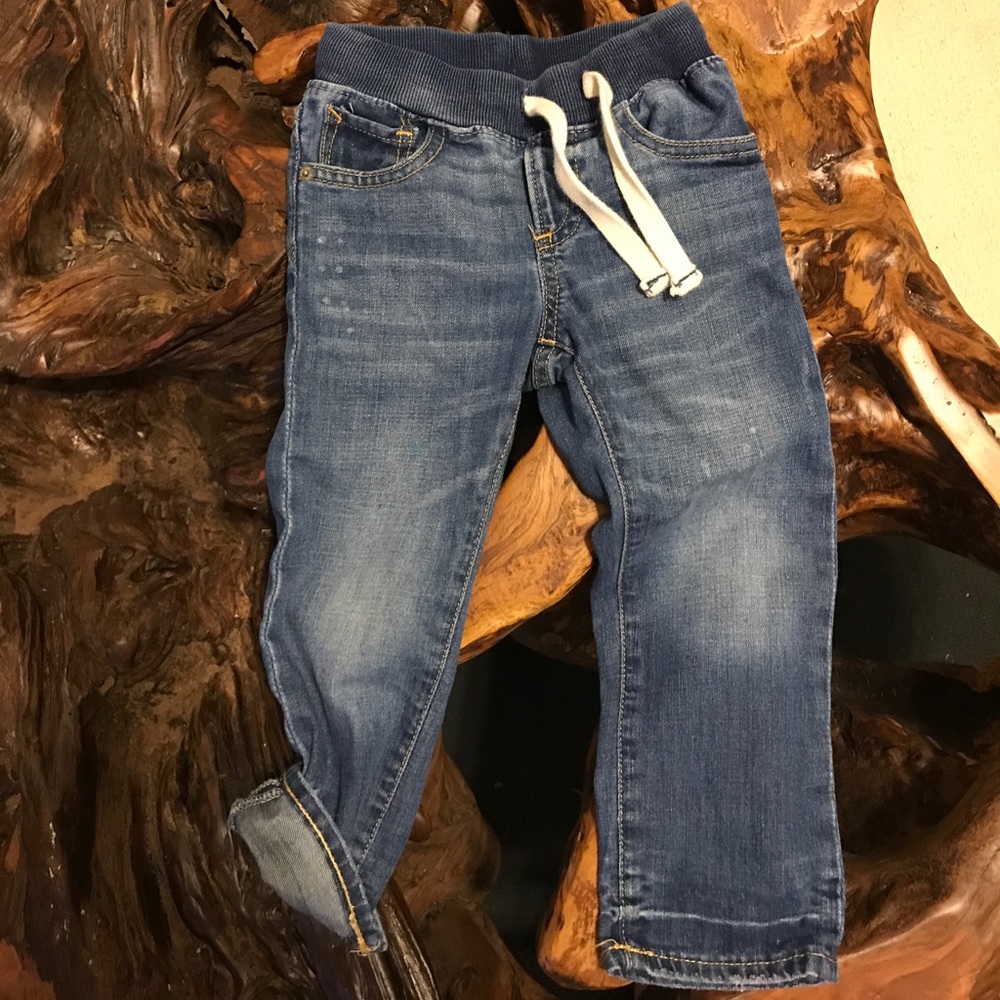 Easy pull up jeans