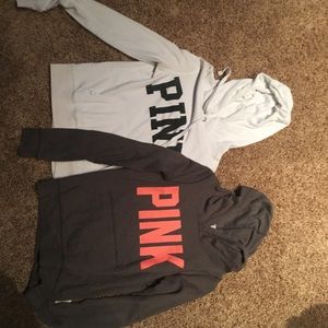 Two Victoria's Secret PINK Sweatshirts
