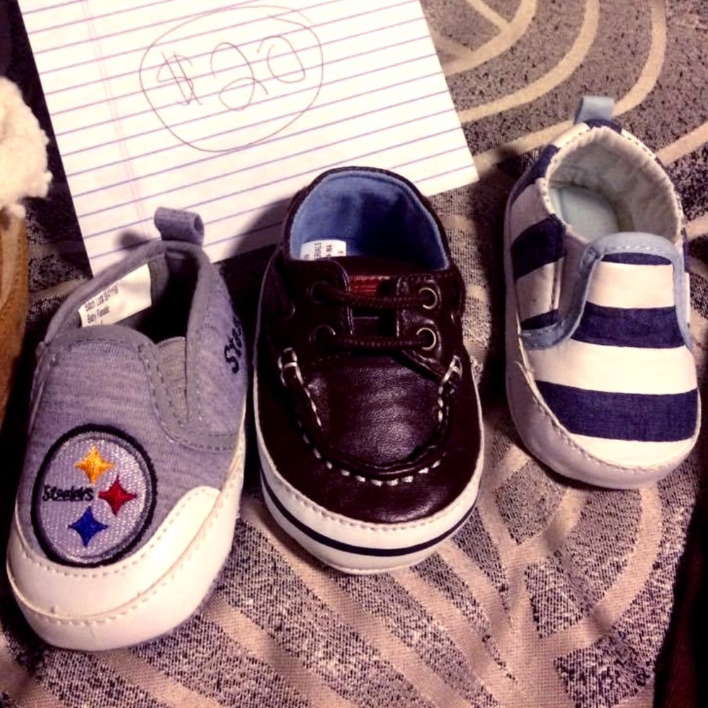 Baby shoes size one