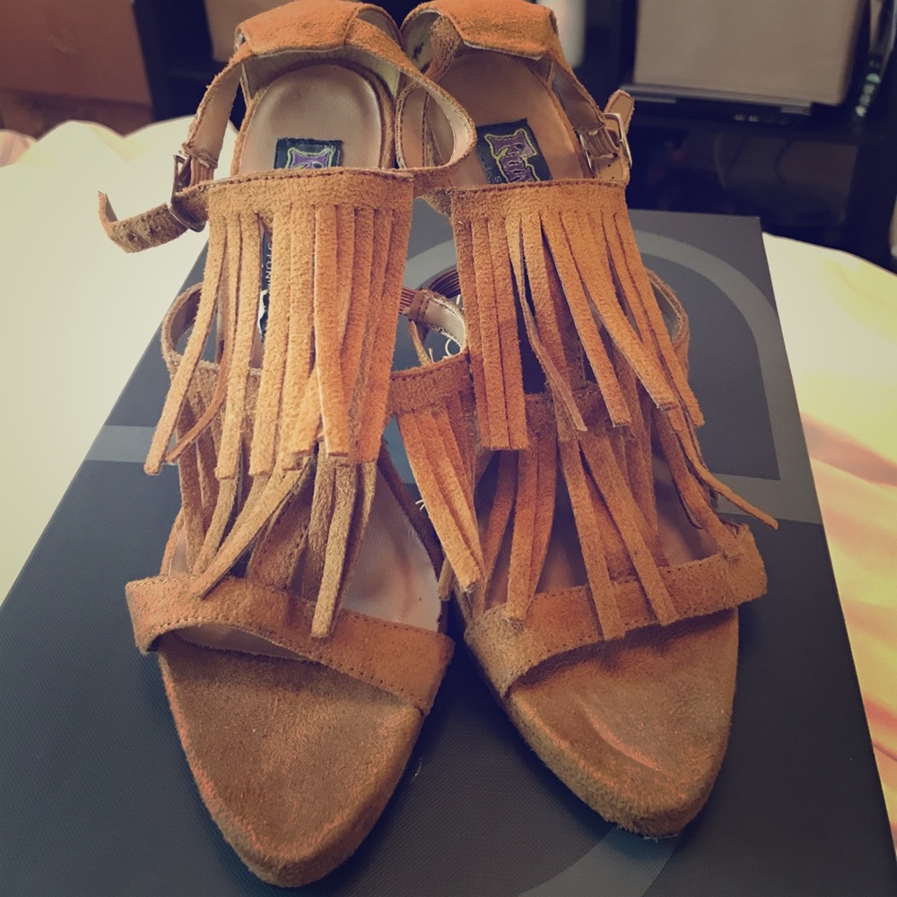 Funtasma fringe heels