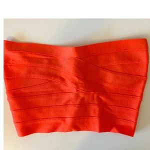bebe Bandage Crop Top