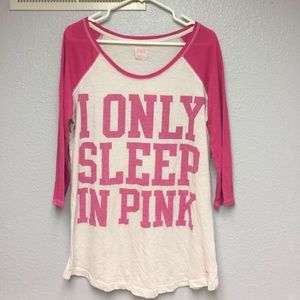 🎀PINK sleep shirt size Lrg 🎀