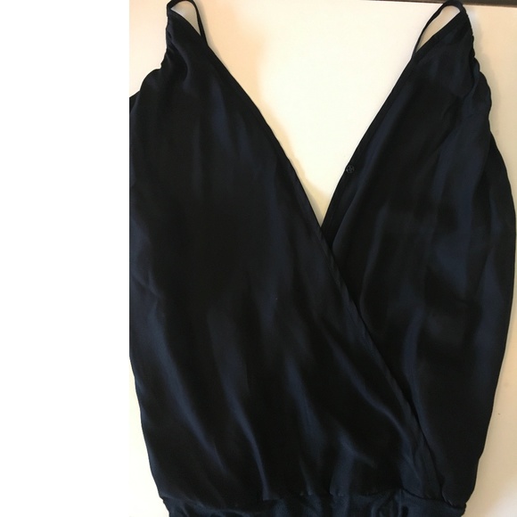 bebe Silk Surplice Cami Bodysuit - Picture 2 of 3