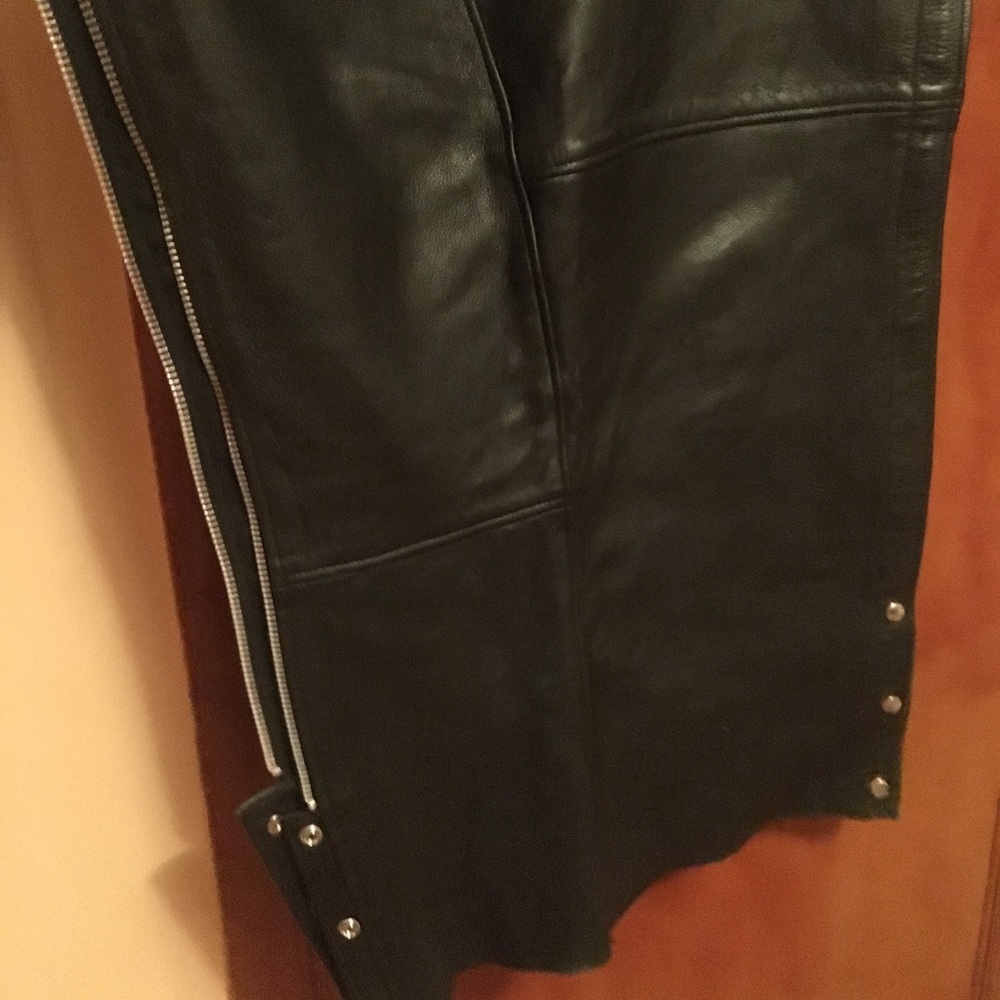 Leather chaps
