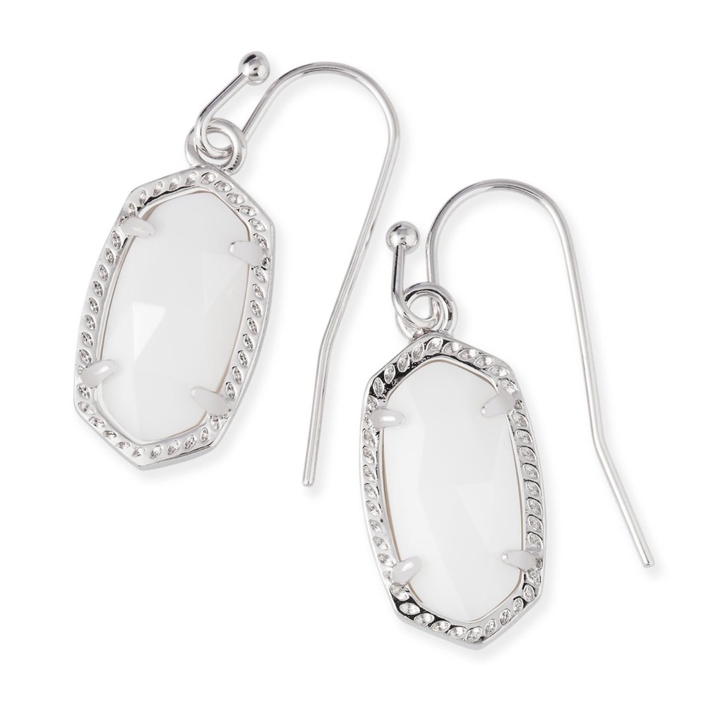 Kendra Scott Lee Silver Earrings