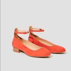 Ann Taylor LOFT Block Heel Flats 8.5