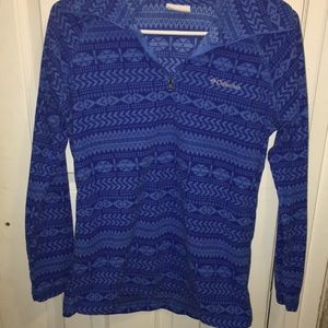 Columbia half zip