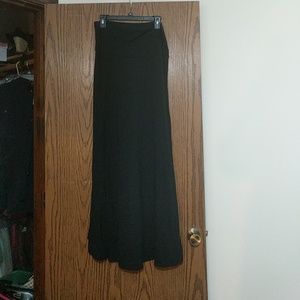 LulaRoe black maxi skirt