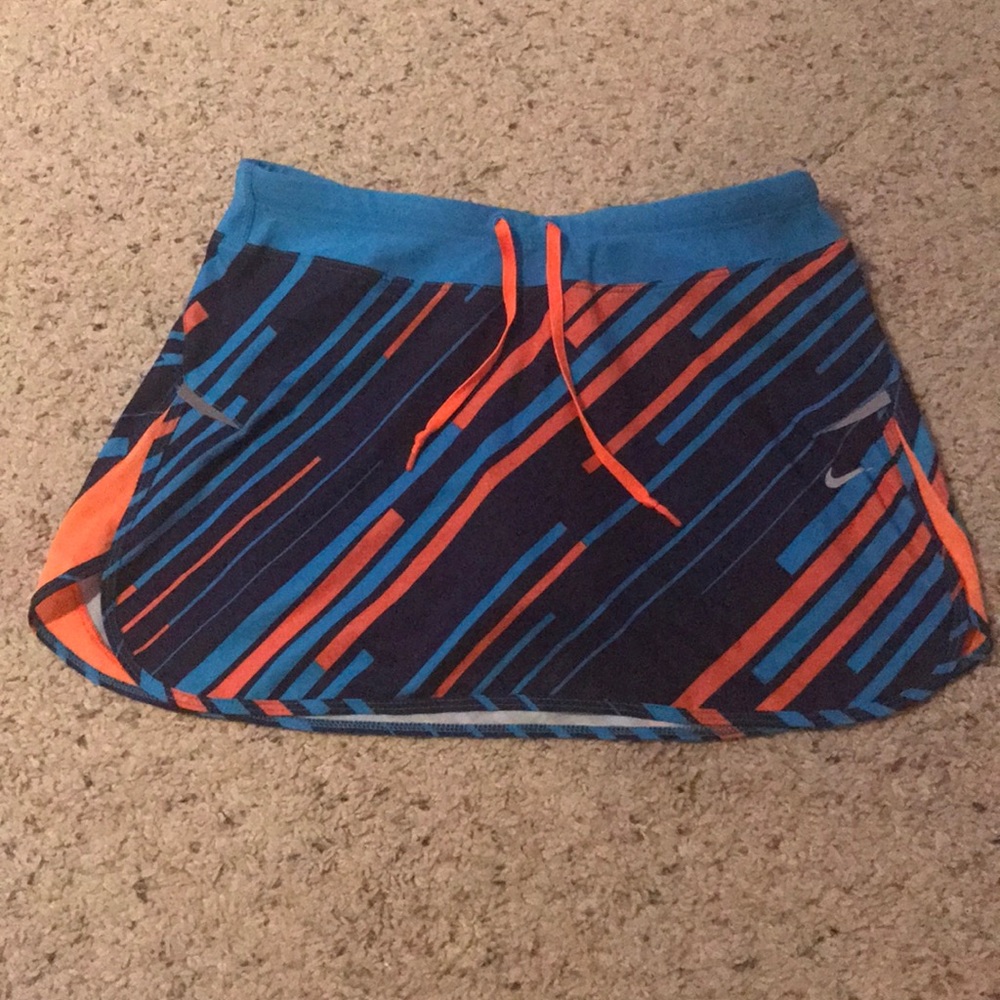 Nike XS Skorts - Blue/Orange - NEW