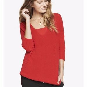 Express London Sweater Red xs