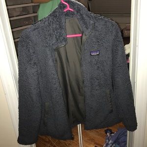 Navy blue Patagonia zip up jacket