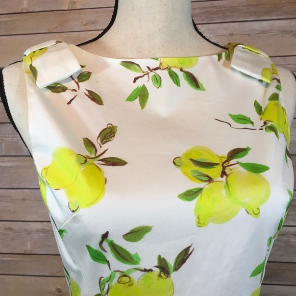 🎉PRICE DROP🎉Kate Spade Thalia Lemon  peplum top - Picture 4 of 7