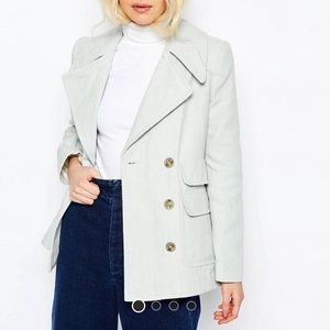 Asos light peacoat