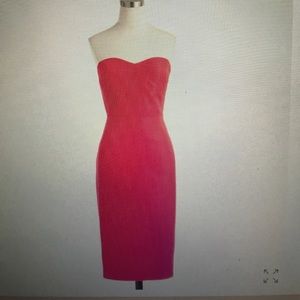 NWT Rory strapless dress in classic faille