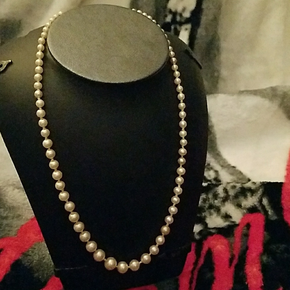 Vintage Faux Pearl Necklace