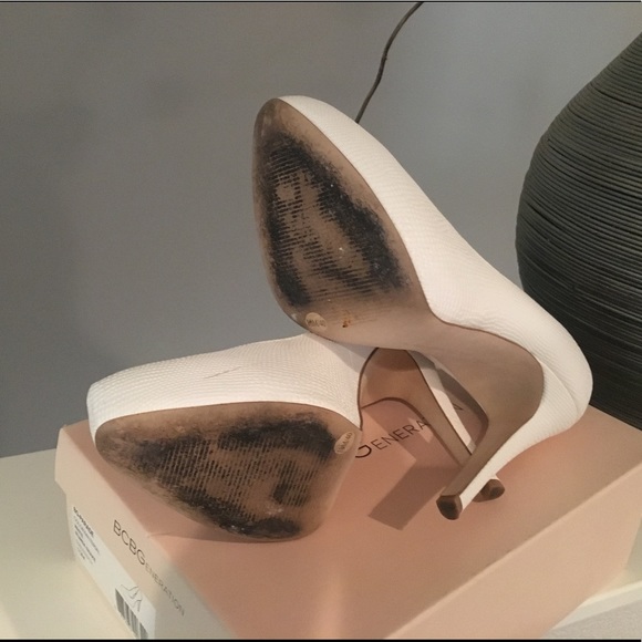 White BCBG Pumps - Picture 3 of 7
