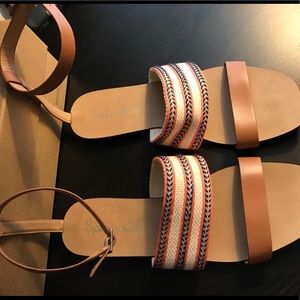 Splendid Ankle Strap Sandal Slide Size 9