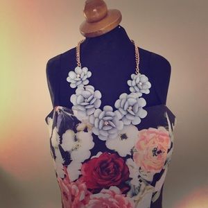 Jodi Kristopher Floral Formal Dress