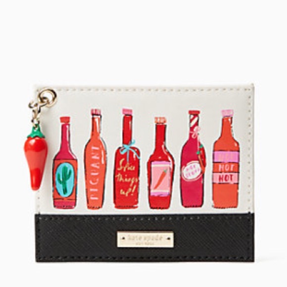 kate spade Handbags - 🆕 Kate Spade Haute Stuff hot sauce card case