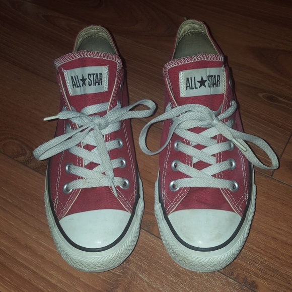 Red Converse - Picture 1 of 4