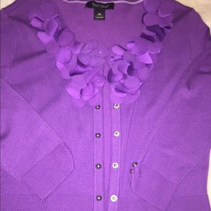 WHBM Short Purple Sweater