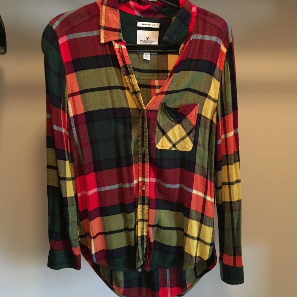 Colorful Flannel from American Eagle