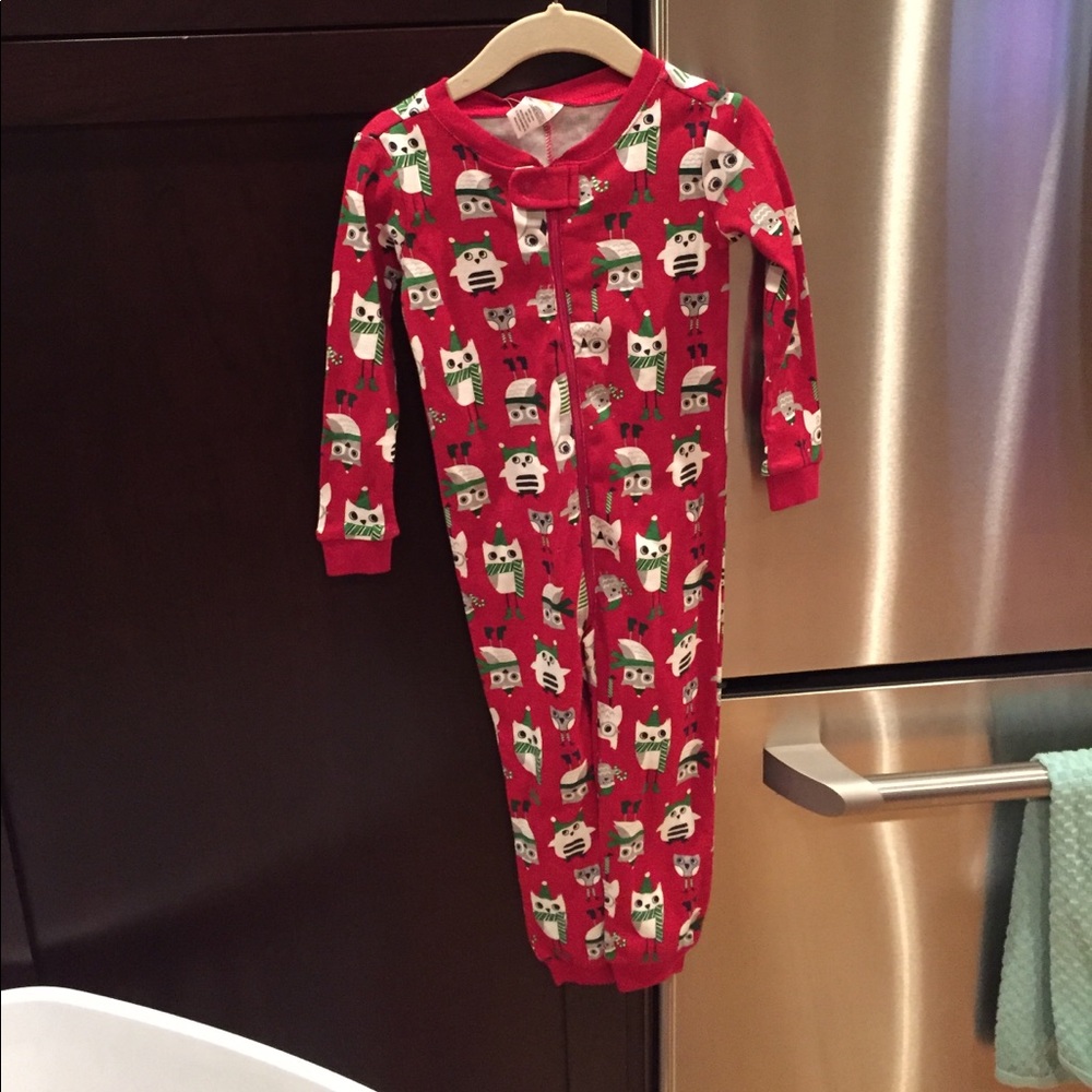 NWT Gymboree Winter owl pajamas