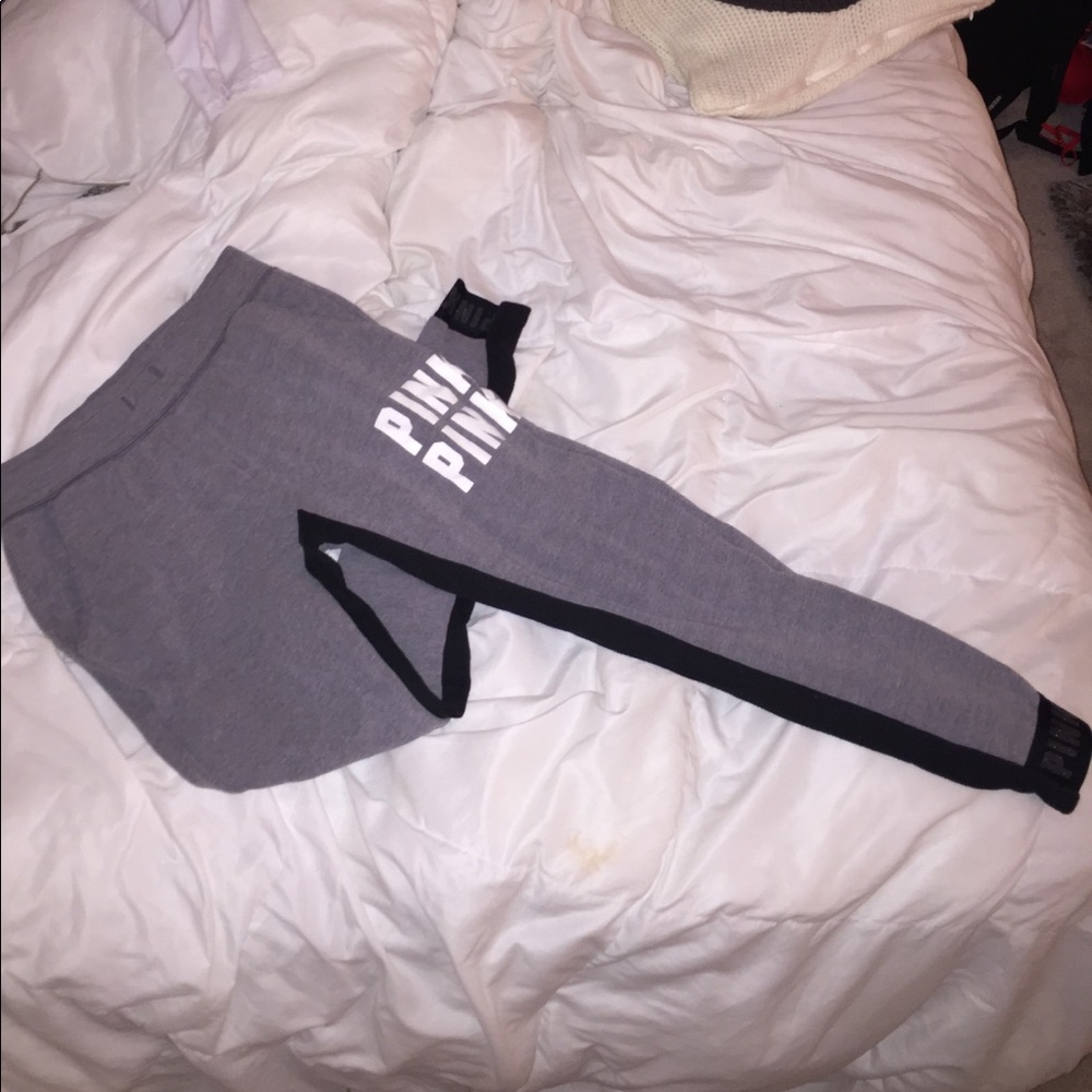 VS PINK jogger sweats - Picture 1 of 3