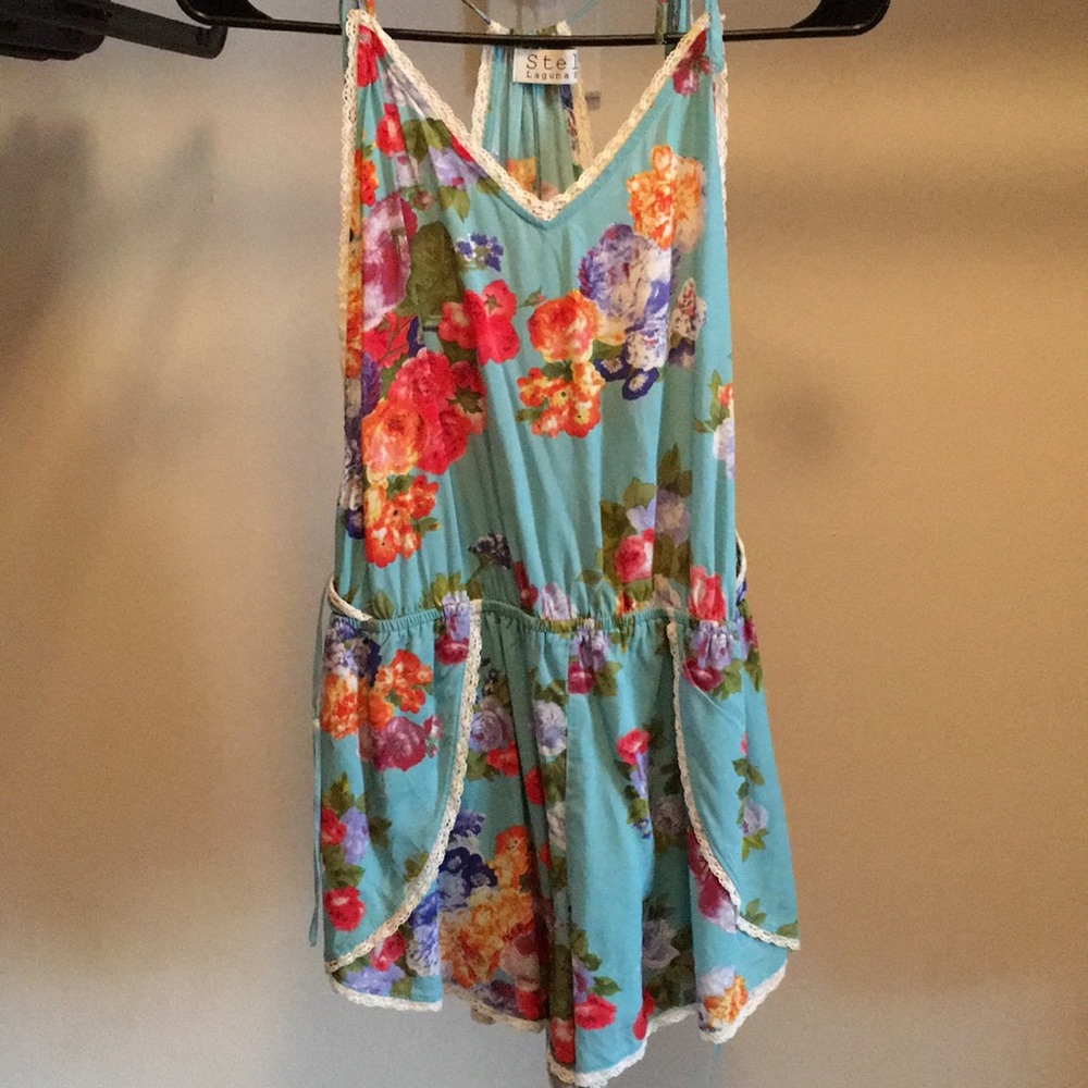 Flowery romper