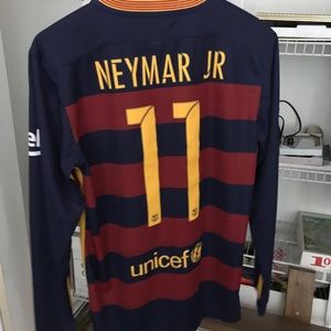 Long Sleeve Neymar jersey from Soccer.com Nov 2016