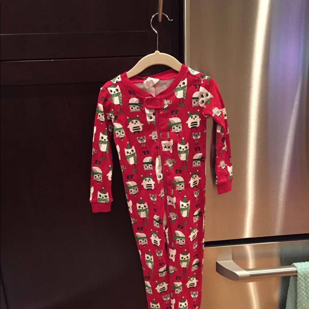 NWT Gymboree Winter owl pajamas