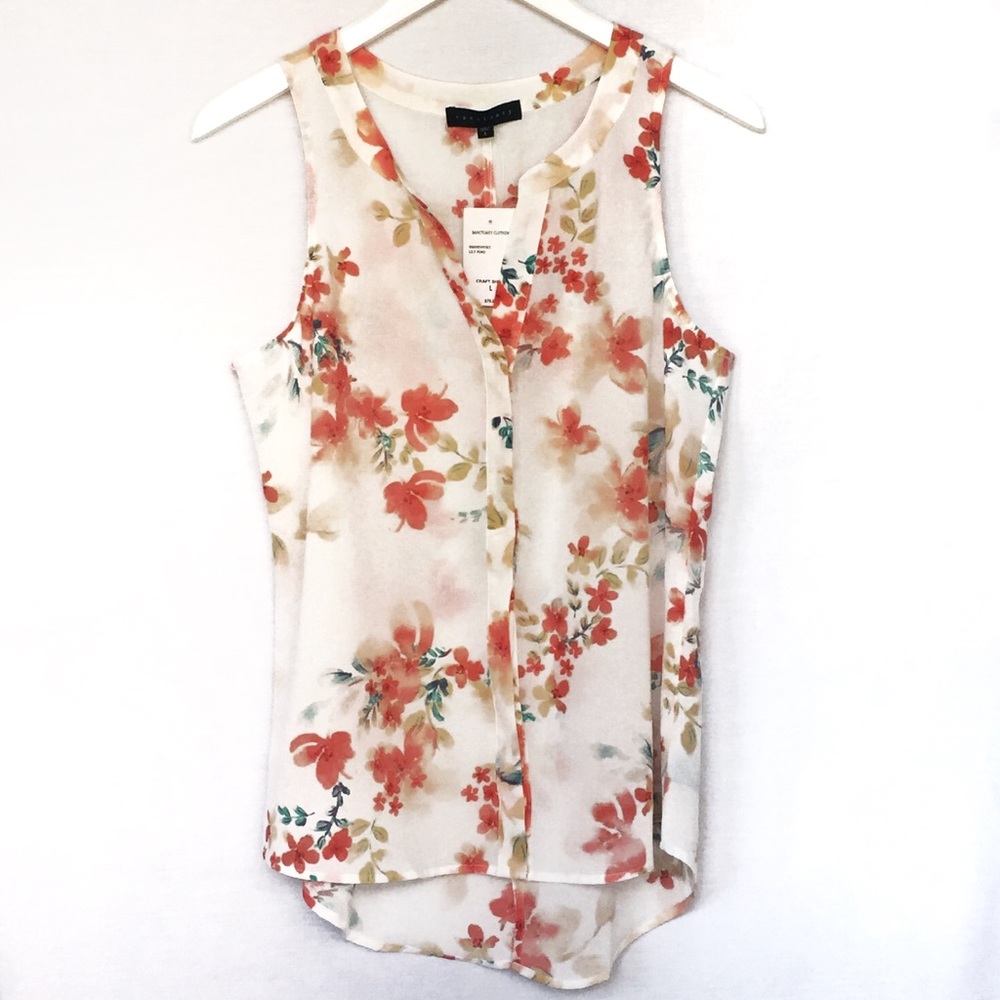 Santucary Floral Tank Top