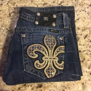 Miss Me Jeans Bootcut Dark Wash Sz 30