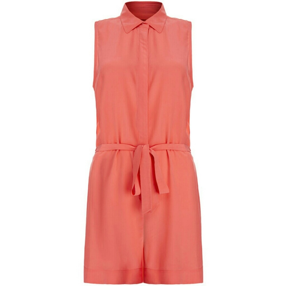 Equipment Sun Kissed Silk Romper (Belt missing!)